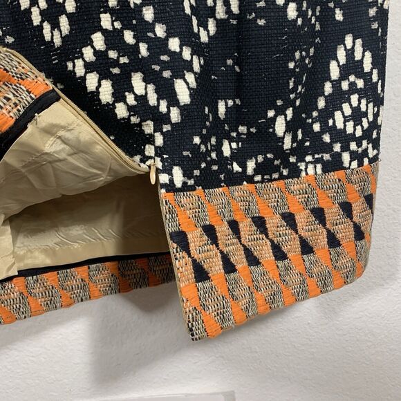 Per Se Woven Jacquard Knit Sleeveless Dress Size 8 Women’s - Picture 6 of 7